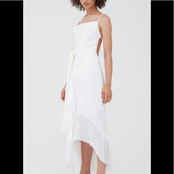 Keepsake The Label Untied Dress- Ivory - Picture 2 of 8